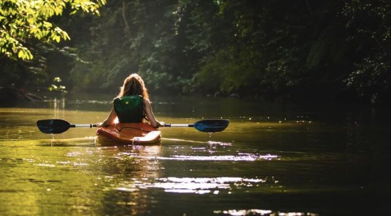 Why Kayaking is healthy for you