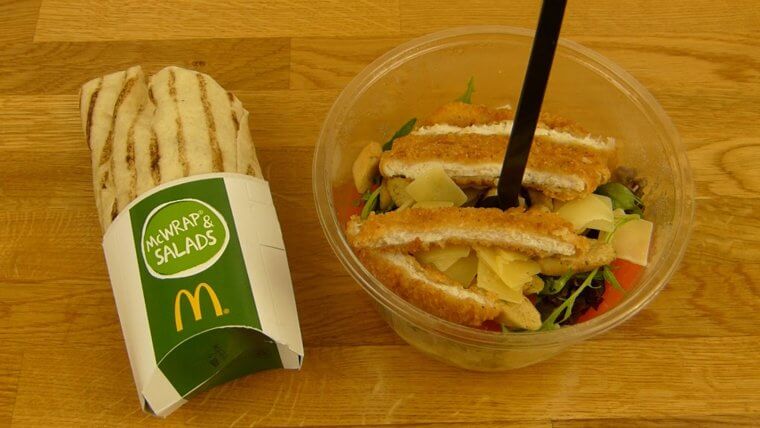 A Caesar's Salad? At McDonald's?