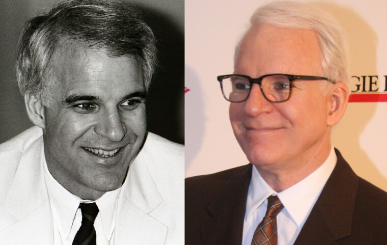 Steve Martin and the Reason He Has Sported the Same White-Haired Look Since His 30s