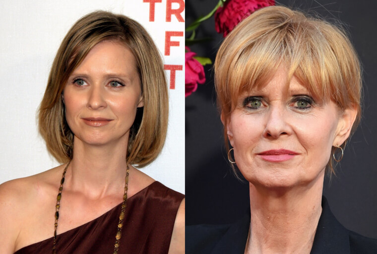 Cynthia Nixon Pushed for Her Character in "And Just Like That" to Trade Her Red Bob for a Silver One