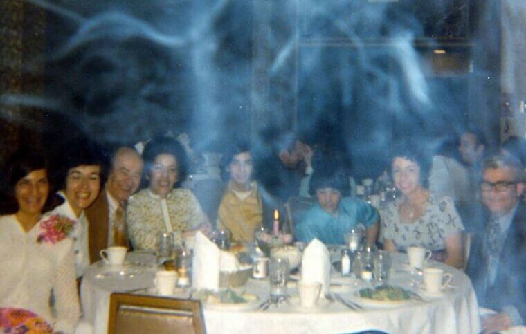 Sitting in Restaurant Smoking Sections