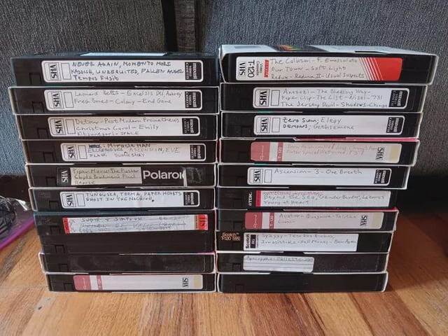 Recording TV Shows on Giant Tapes