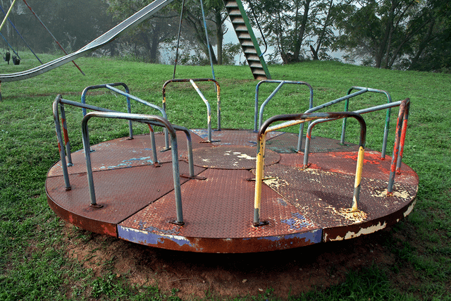 Playing on Playgrounds Designed by Daredevils