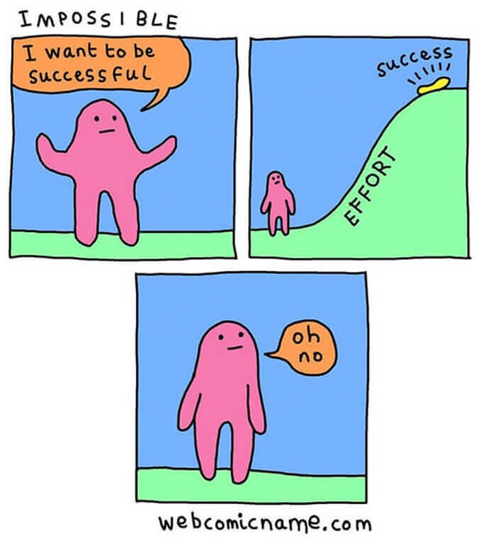 Success Doesn't Come Without Effort