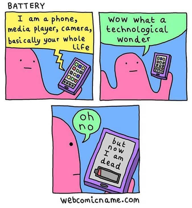 Phones Are Great Until They Need To Be Charged
