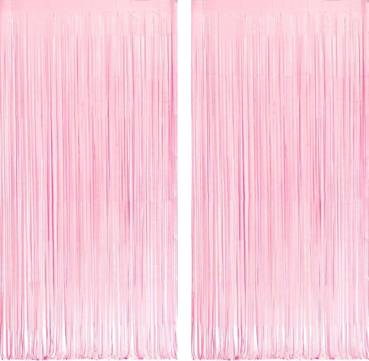 Pink Party Streamers - Perfect Backdrop for Sweet Celebrations!