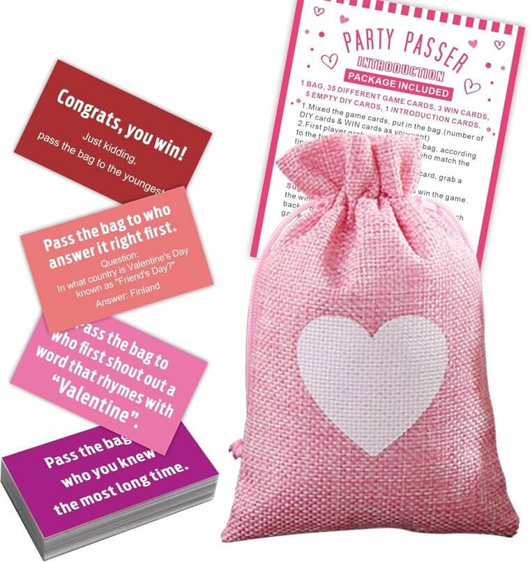 Valentine's Day Bag Game - Fun Party Activity for Teens & Adults