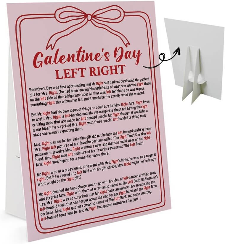 Galentine's Day Game - Perfect for Girls Night Fun!