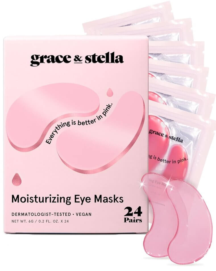 Grace & Stella Eye Masks - Brighten Up Your Eyes with These Vegan Patches! - Don’t Miss the 14% Discount!
