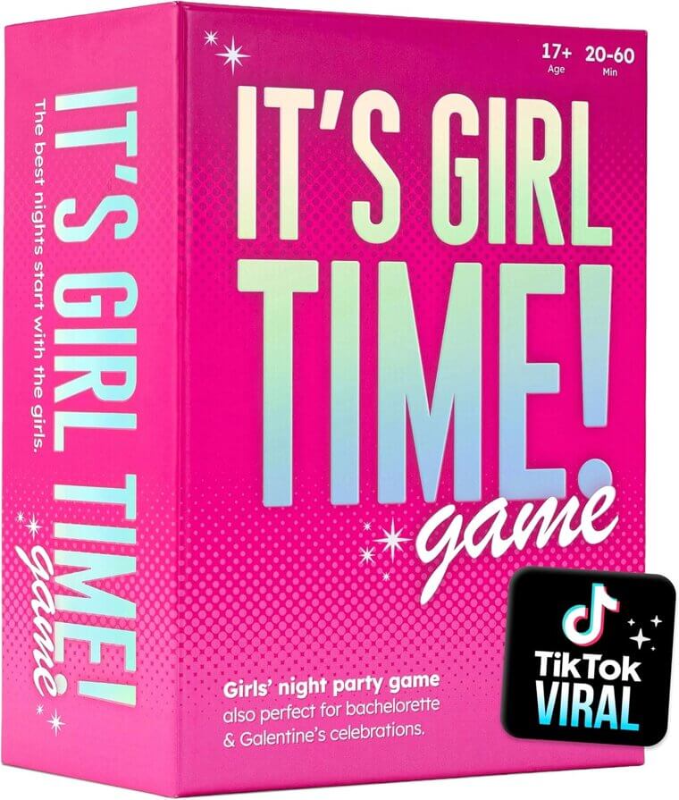 Girl Time Card Game - Fun for Bachelorette & Ladies Night