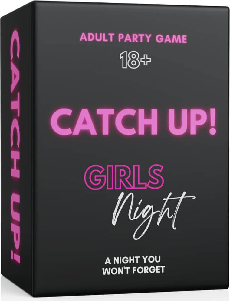 Catch UP! Spicy Girls Night Card Game – Fun Conversations Await!