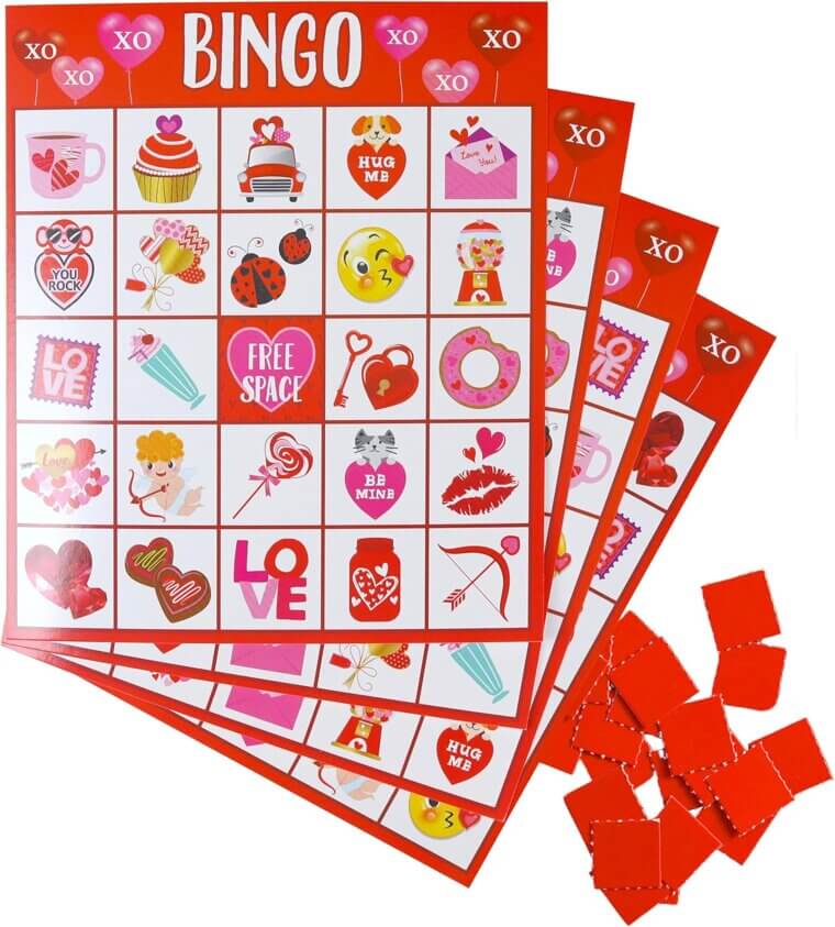 Valentine's Day Game Set - Perfect for Classrooms and Parties! - Now 30% Off!
