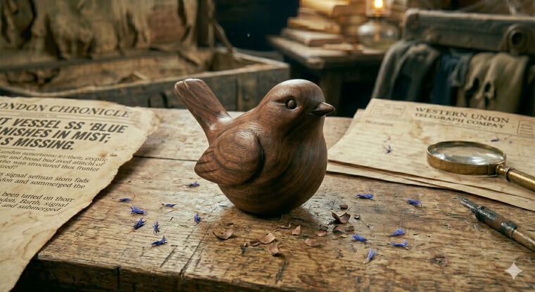 The Bird Carved in a Bomb Shelter