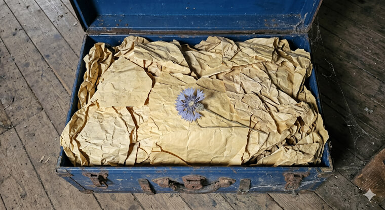 An 80-Year-Old Flower Petal From a Forbidden Field