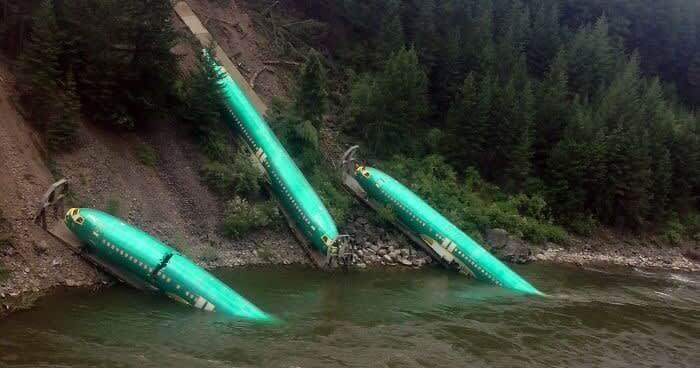 Are Those Neon Whales Or The Aftermath Of A Train Derailment?