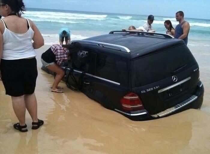 This Is Why You Can't Park On The Beach