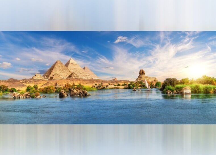 Bathing In The Nile Was Routine