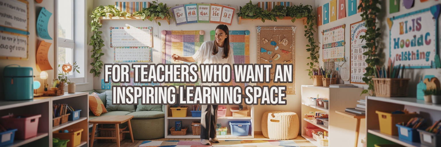 For Teachers Who Want an Inspiring Learning Space