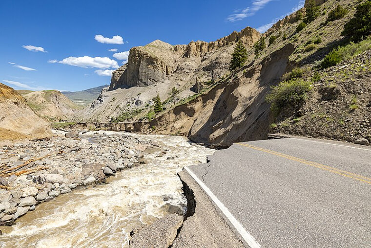 Montana – 2022 Yellowstone Flooding – Cost: $100 Million