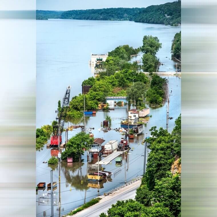 Illinois – 1993 Mississippi River Floods – Cost: $15 Billion