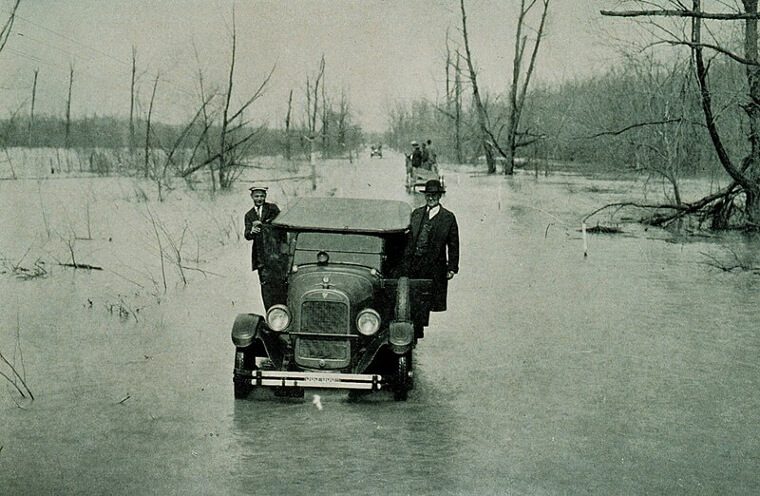 Mississippi – 1927 Great Mississippi Flood – Cost: $1 Billion (adjusted for Inflation)