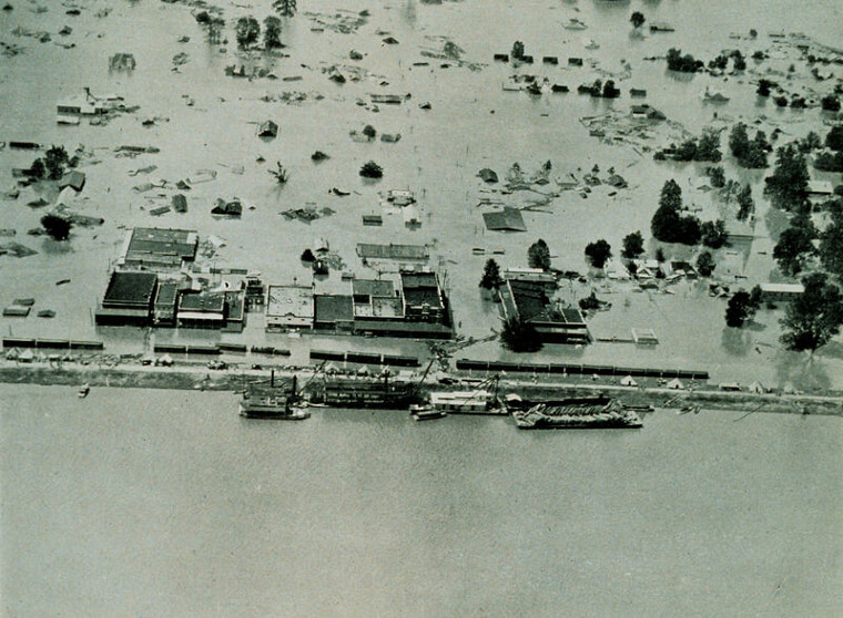 Arkansas – 1927 Great Mississippi Flood – Cost: $1 Billion (adjusted for Inflation)
