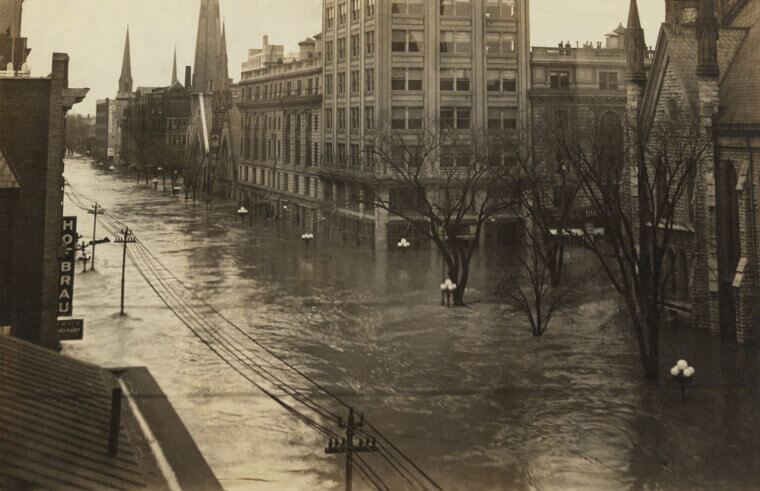 Ohio – 1913 Great Dayton Flood – Cost: $100 Million (adjusted for Inflation)