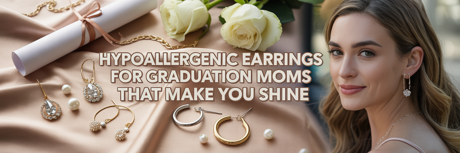 Hypoallergenic Earring For Moms Who Want to Shine at Graduation
