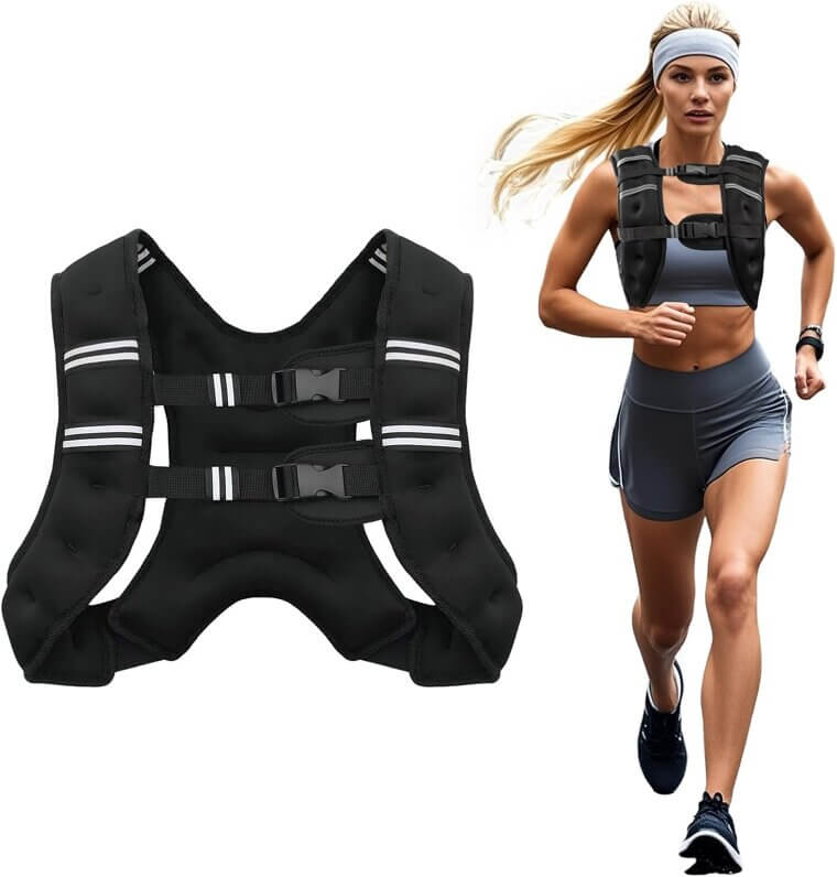 Weighted Vest for Effective Strength Training & Running - Now 39% Off!