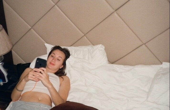 Scrolling Before Bed