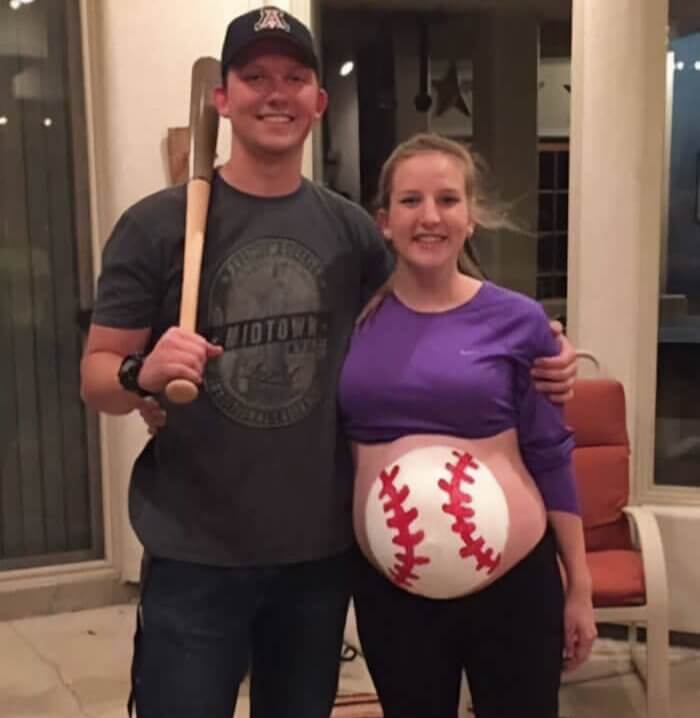Baseball and Baby Announcements