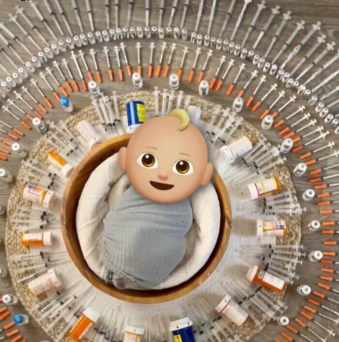 A Halo of Medical Waste