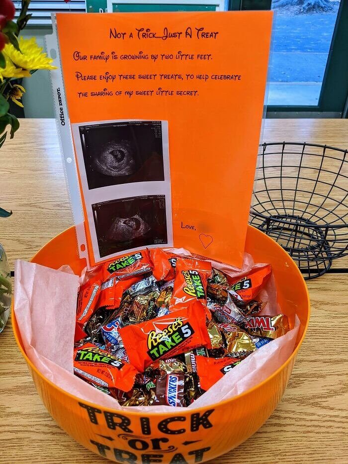 Trick or... Pregnancy Announcement