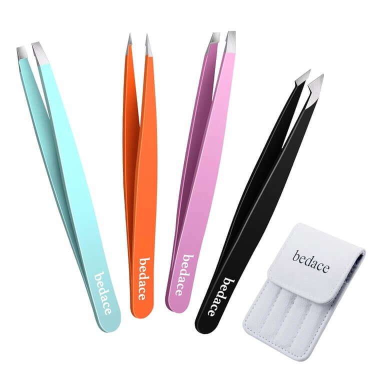 Women's Precision Tweezers Set - Perfect for Eyebrows & Ingrown Hairs - 29% Off!