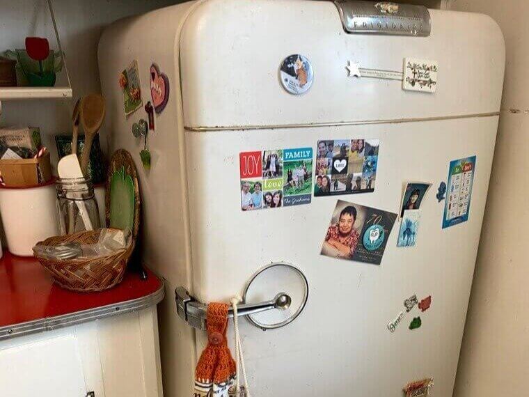 Curved Refrigerator