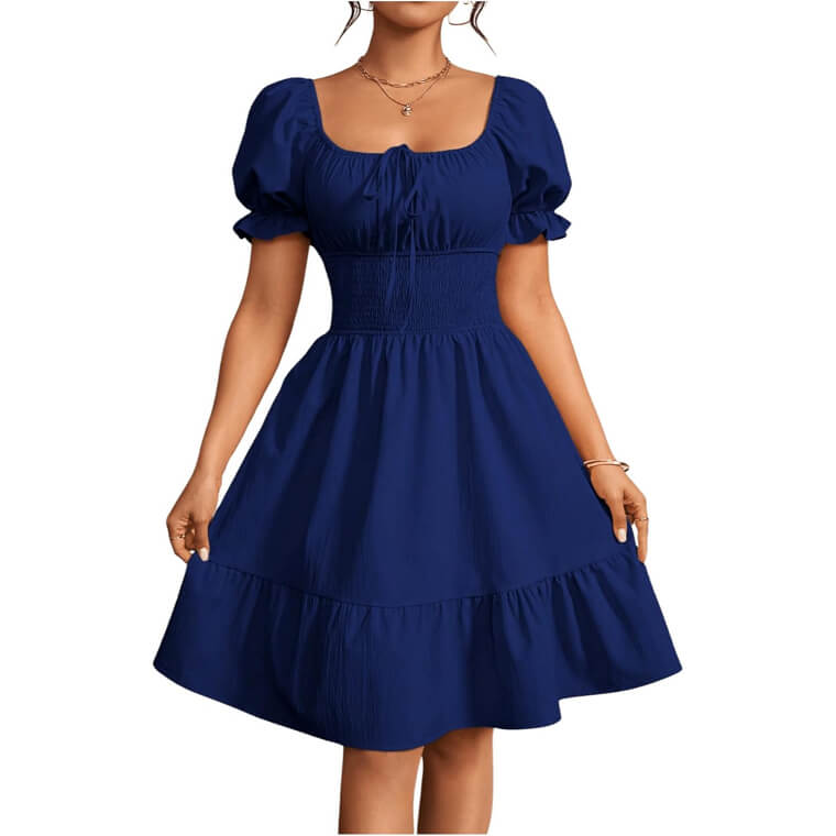 Floerns Milkmaid Dress - Perfect Summer Style 