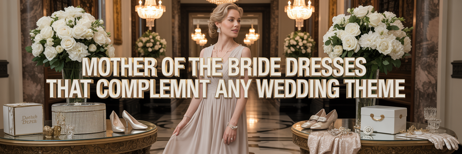 Mother of the Bride Dresses That Complement Any Wedding Theme