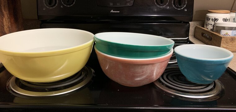 Pyrex Mixing Bowls