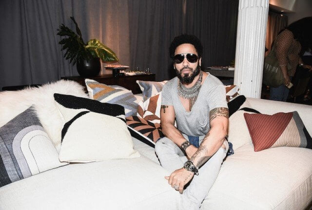 Lenny Kravitz Ripped His Pants