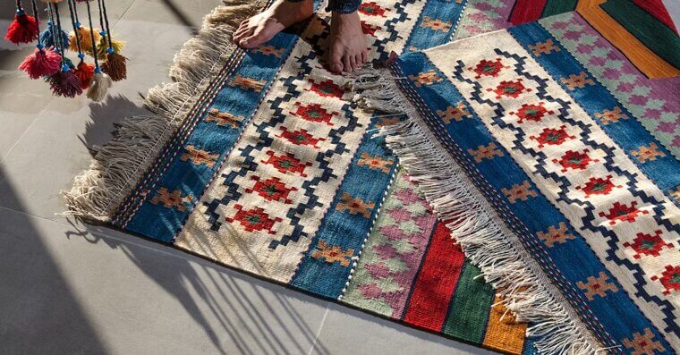 Use Rugs on Bare Floors