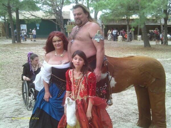 Nothing Like A Family Photo At The Renaissance Fair