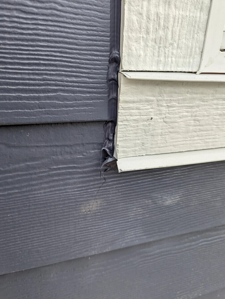 Caulk Around Exterior Penetrations