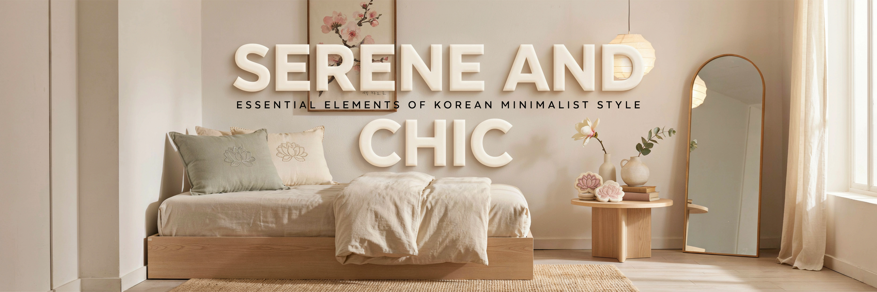 Serene and Chic: Essential Elements of Korean Minimalist Style