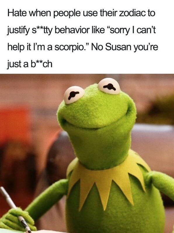 Don't Blame It on Your Sign