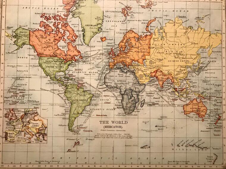 Maps From the Glove Box