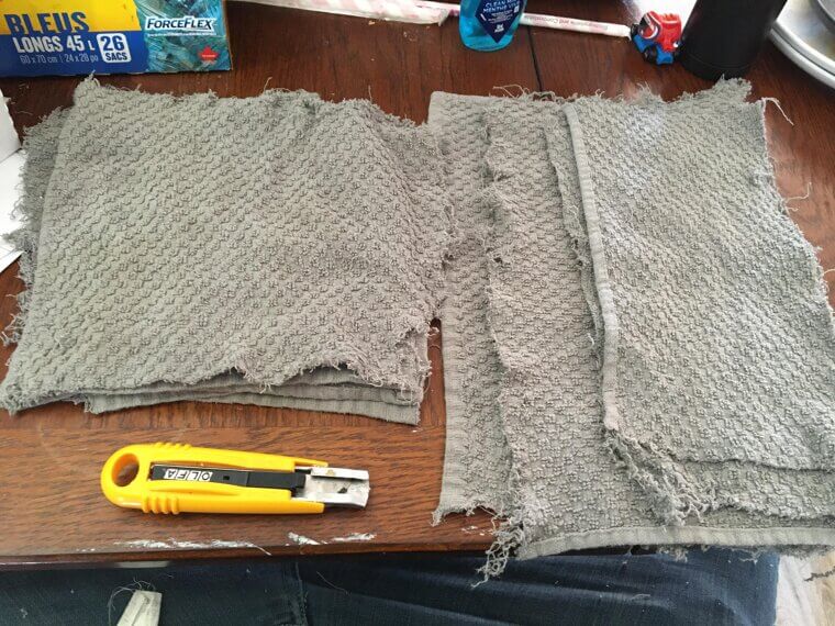 Old Towels for Future “Rags”