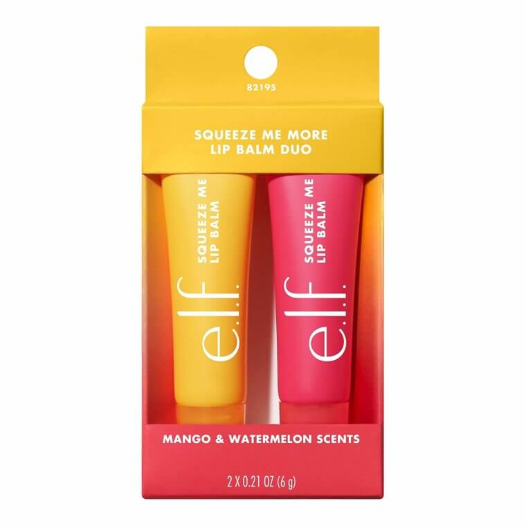 e.l.f. Lip Balm Duo - Hydrating, Sheer Tint, Vegan Delight - Now 25% Off!