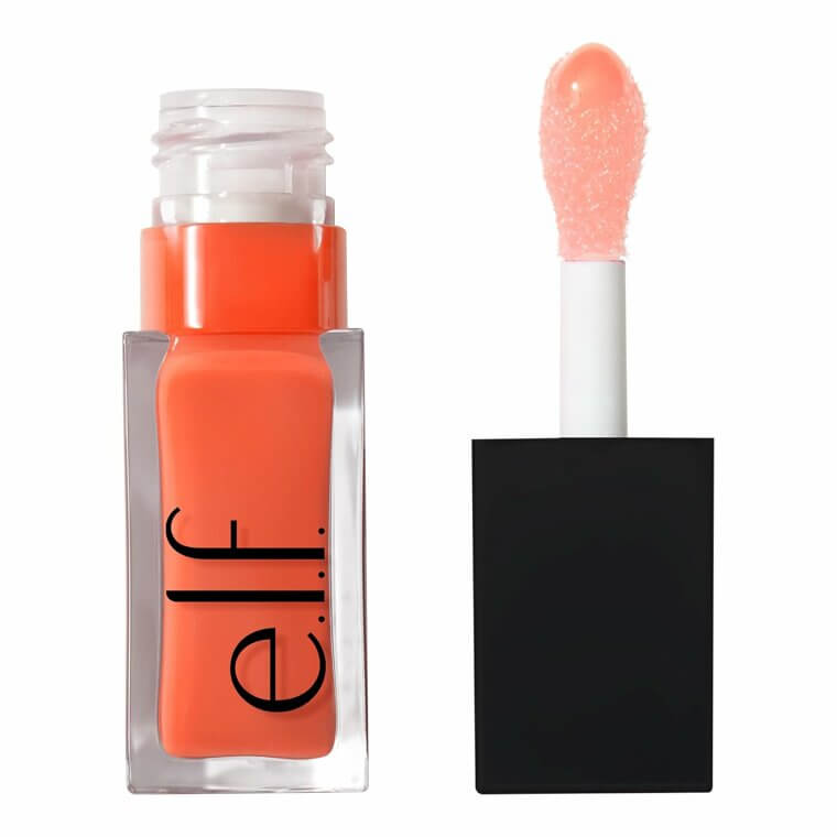 e.l.f. Glow Lip Oil - High-Shine Nourishment with Jojoba