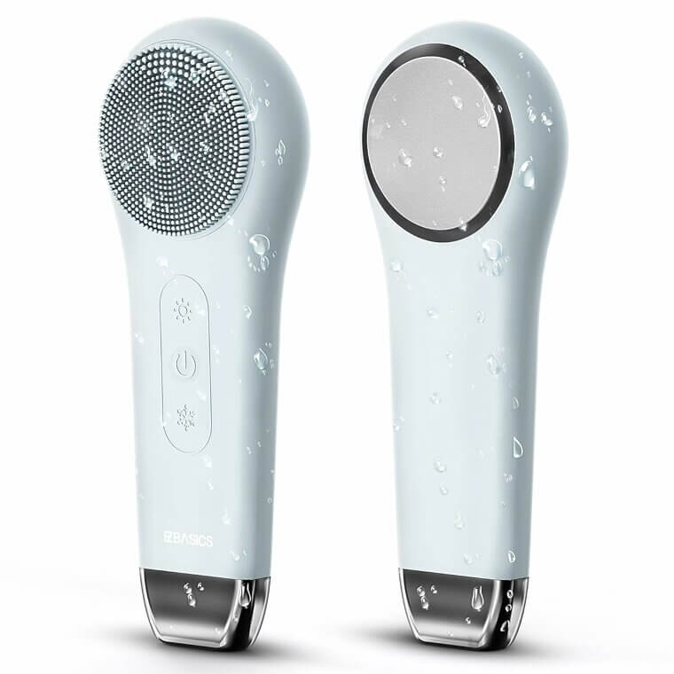 EZBASICS Face Scrubber - Rechargeable & Waterproof for All Skin Types