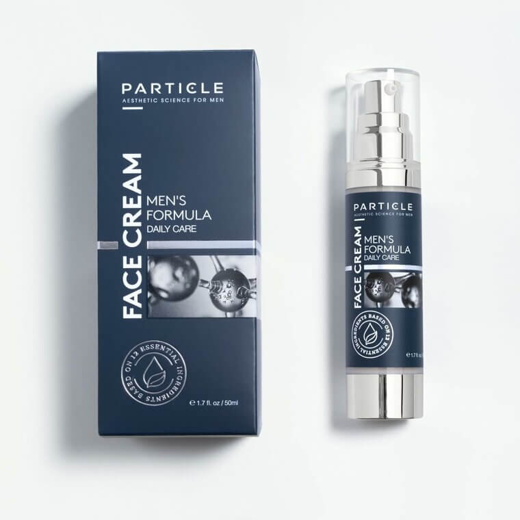 Particle Face Cream - The Ultimate Men's Anti-Aging Solution - Enjoy 13% Off!